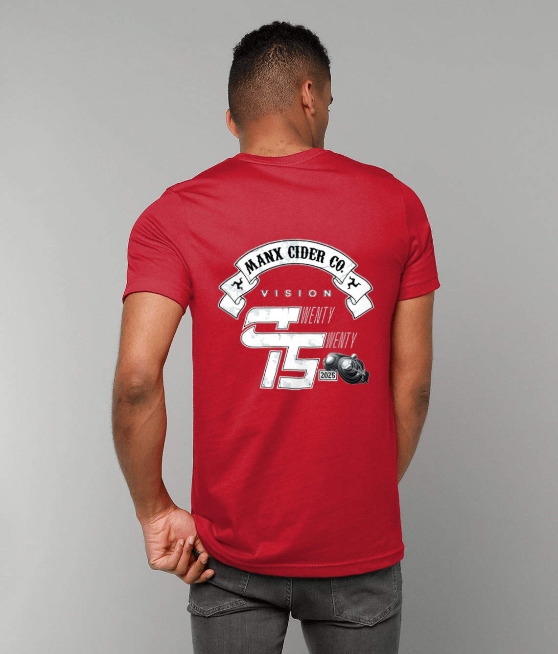 Unisex Crew Neck T-Shirt Johnny Jump Up Red 2025