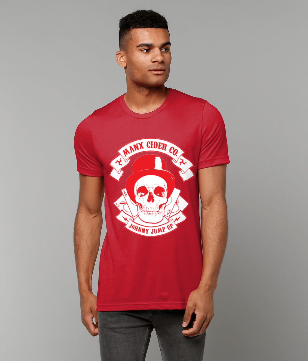 Unisex Crew Neck T-Shirt Johnny Jump Up Red 2025