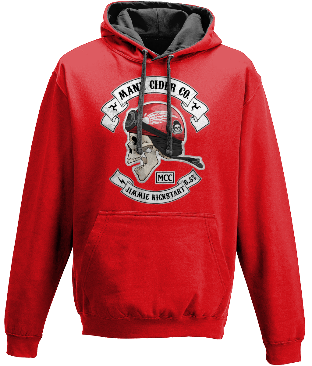 Varsity Hoodie Jimmie Kickstart Red 2025