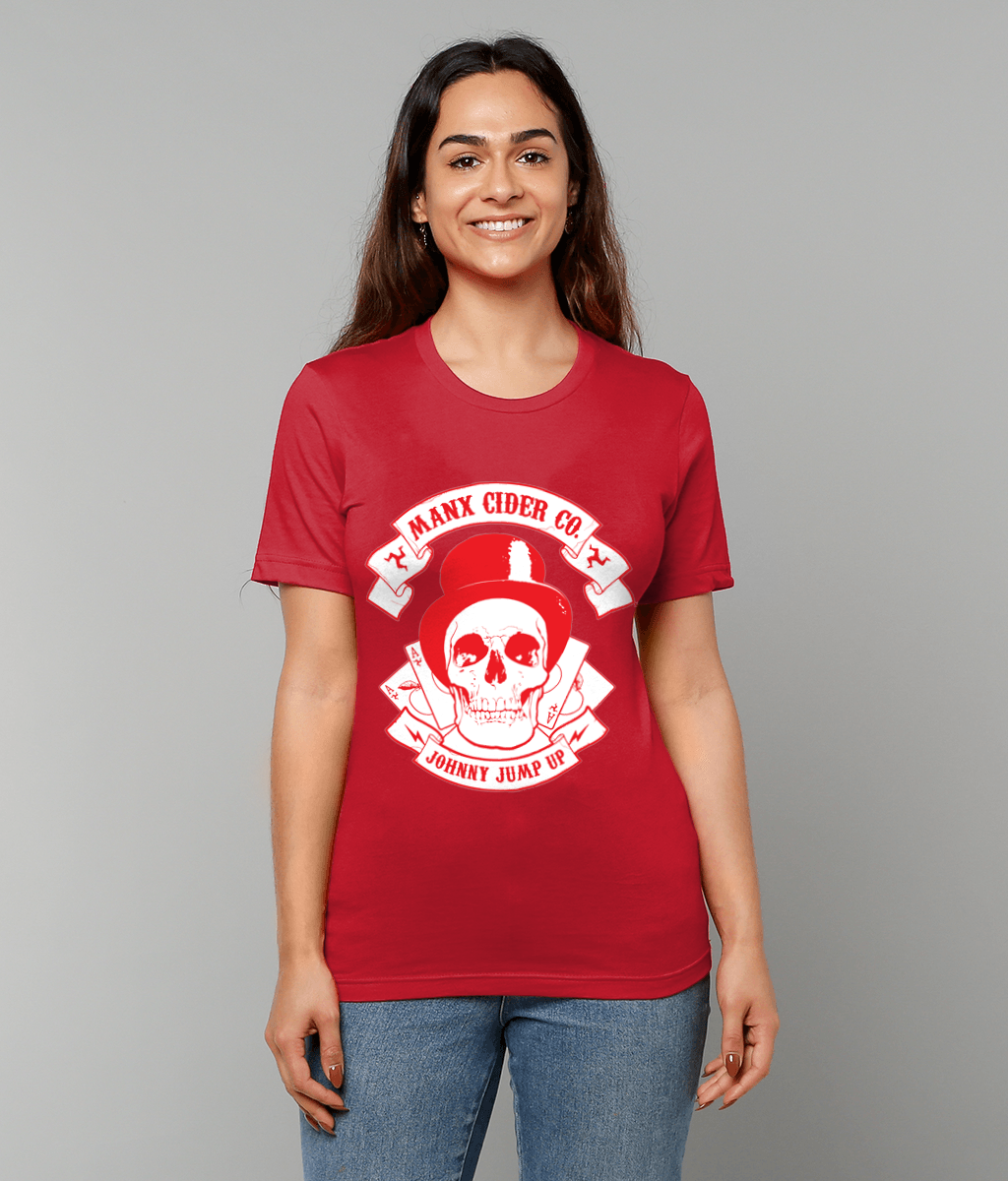 Unisex Crew Neck T-Shirt Johnny Jump Up Red 2025